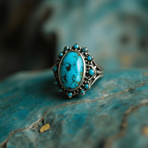 Feroza stone for Scorpio, Original turquoise stone Pakistan