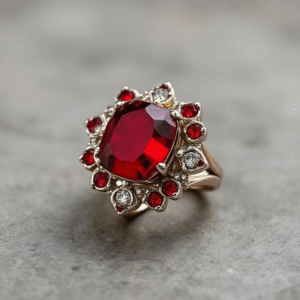 Ruby lucky stone