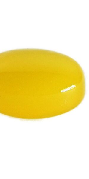 Yellow Aqeeq stone