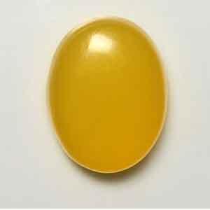 Yellow Aqeeq stone 1 Yellow Aqeeq stone